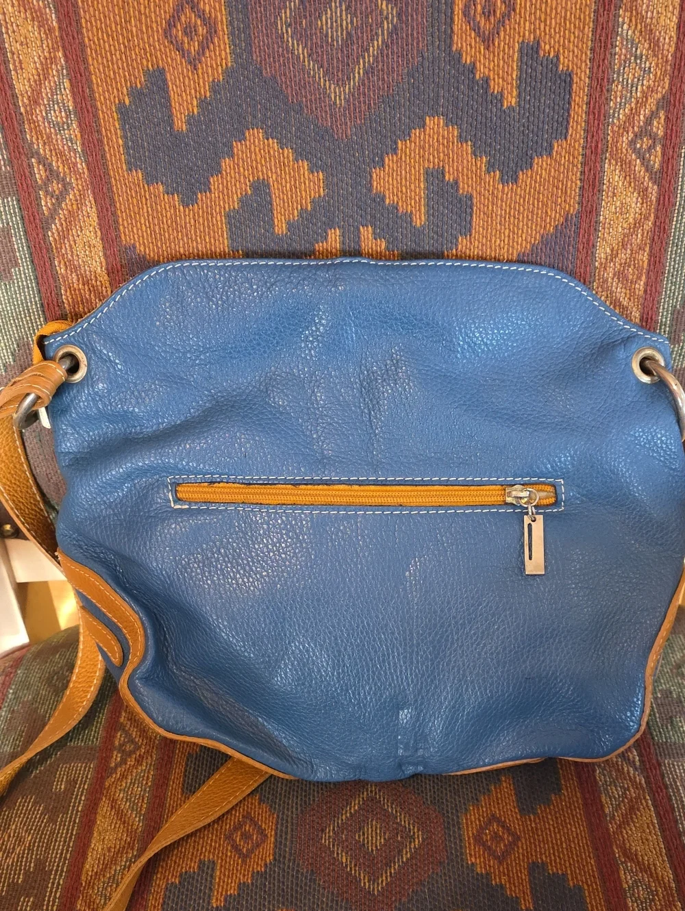 Vintage Italian Leather Shoulder Bag Hobo - Unbranded Vera Pelle